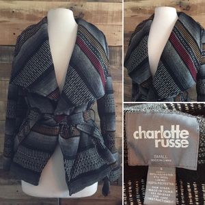 Charlotte Russe Wool Jacket/Coat Size S